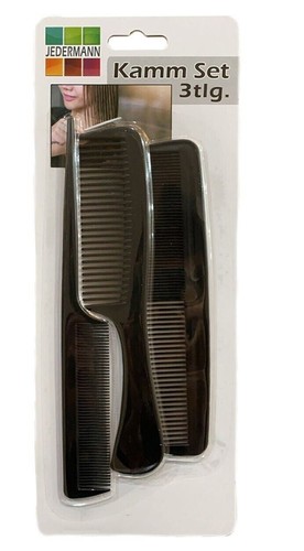 3er set haar kamm - haar,