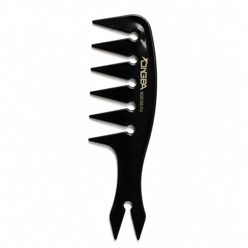 Ongea stielkamm schwarz 6 - schwarz,