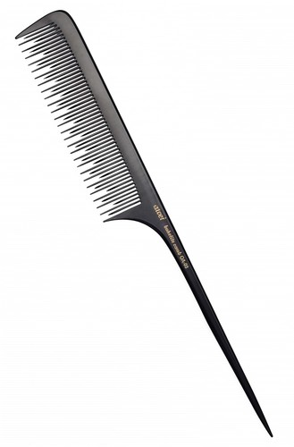 Toupierkamm schwarz gold - schwarz,