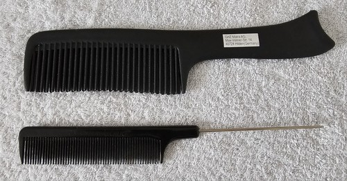 Schwarze kämme stielkamm - kämme,