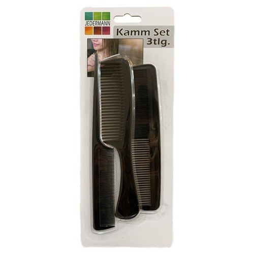 3er set kämme - set, damen