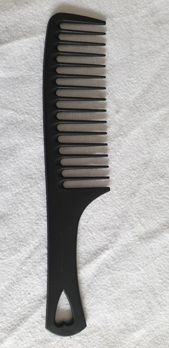 Stielkamm schwarz grob - schwarz,