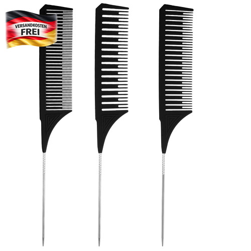 3er strähnchenkamm set für - strähnchenkamm,