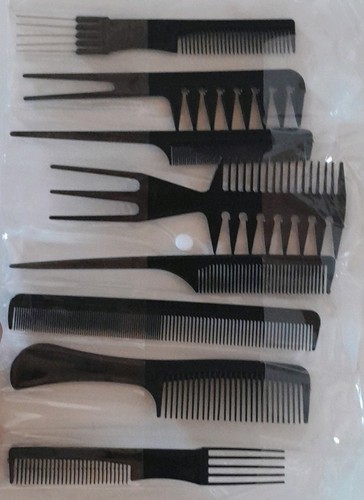 Haarkamm set aus plastik - haarkamm-set,