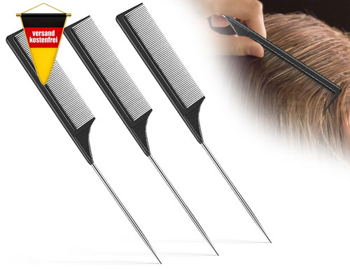 Haarkamm set stück - haarkamm, mit